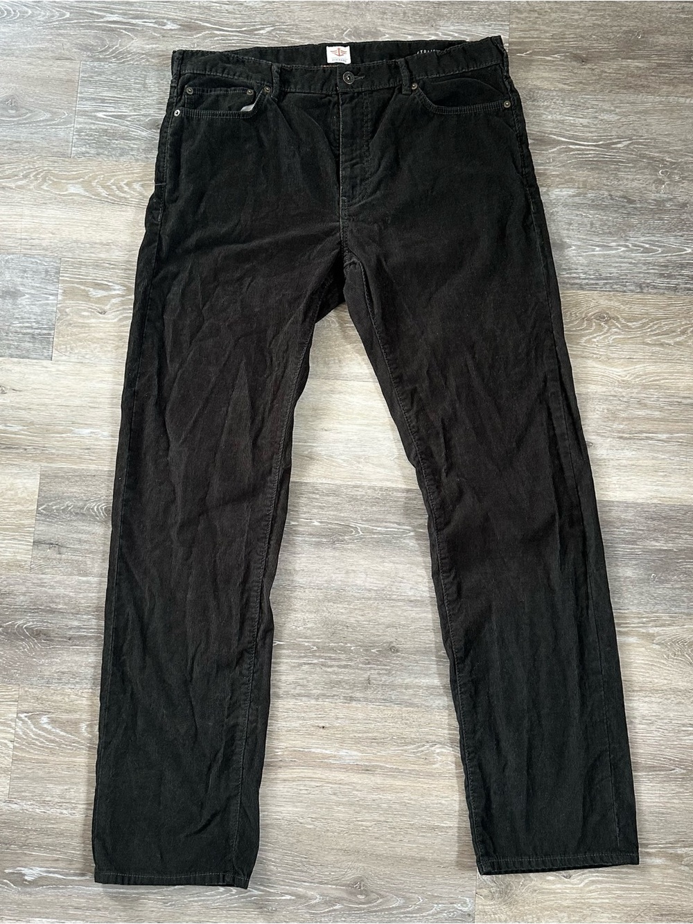Men’s corduroy straight fit dockers in dark green Sz 36 x 34 - Picture 2 of 6